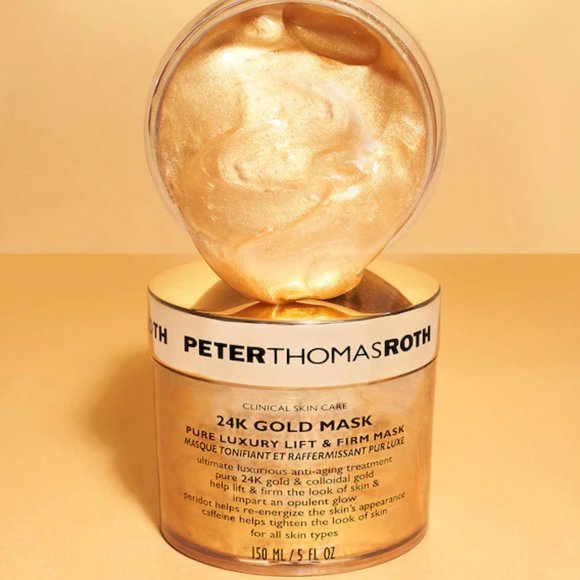 NIB ✅ Peter Thomas Roth  24K Gold Mask Pure Luxury Lift & Firm  150mL LARGE ✨NIB - Picture 2 of 13